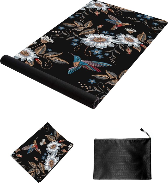 nuveti Printed Travel Yoga Mat