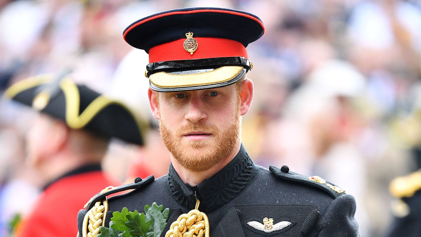 Prince Harry's Military Uniform at Queen Elizabeth II's Vigil Did Not Feature His Grandmother's Initials