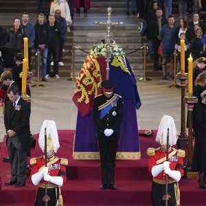Prince William, Prince Harry and All of the Queen's Grandchildren Hold Vigil for Late Monarch at Westminster Hall