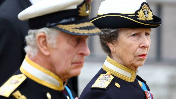 Princess Anne Mourns Late Mother Queen Elizabeth II at State Funeral