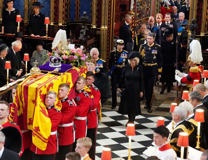 Princess Anne Mourns Late Mother Queen Elizabeth II at State Funeral