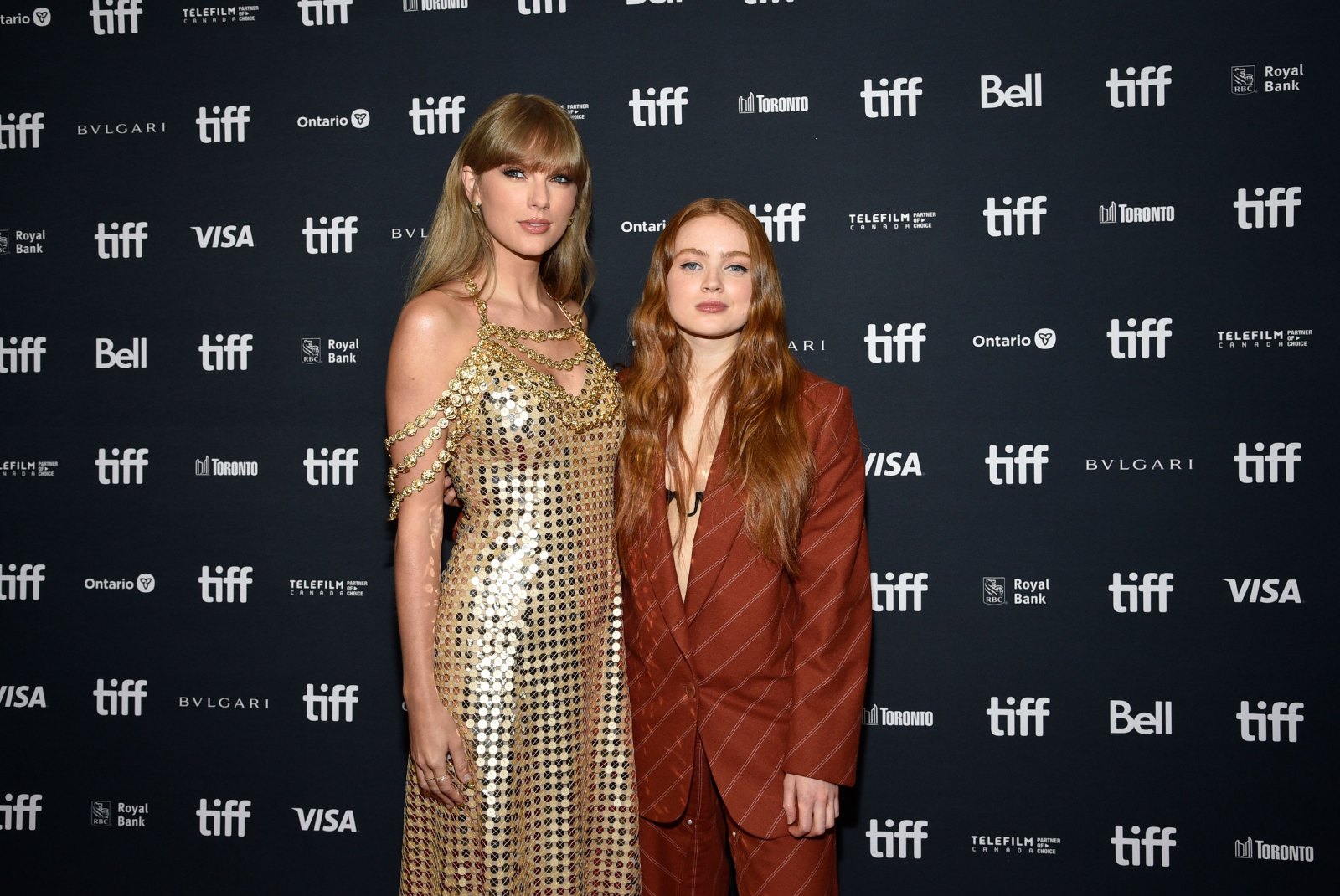 Taylor Swift and Sadie Sink - TIFF 2022