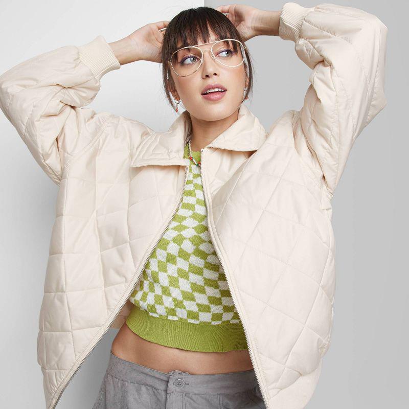 Wild Fable Quilted Bomber Jacket Belongs in Your Target Cart Us Weekly