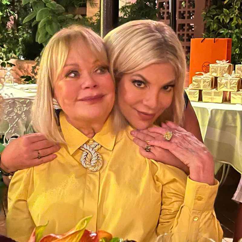 2022 Tori Spelling and Mom Candy Spelling Ups and Downs Over the Years