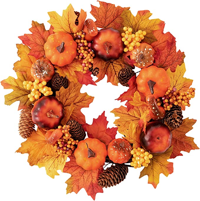 autumn harvest wreath