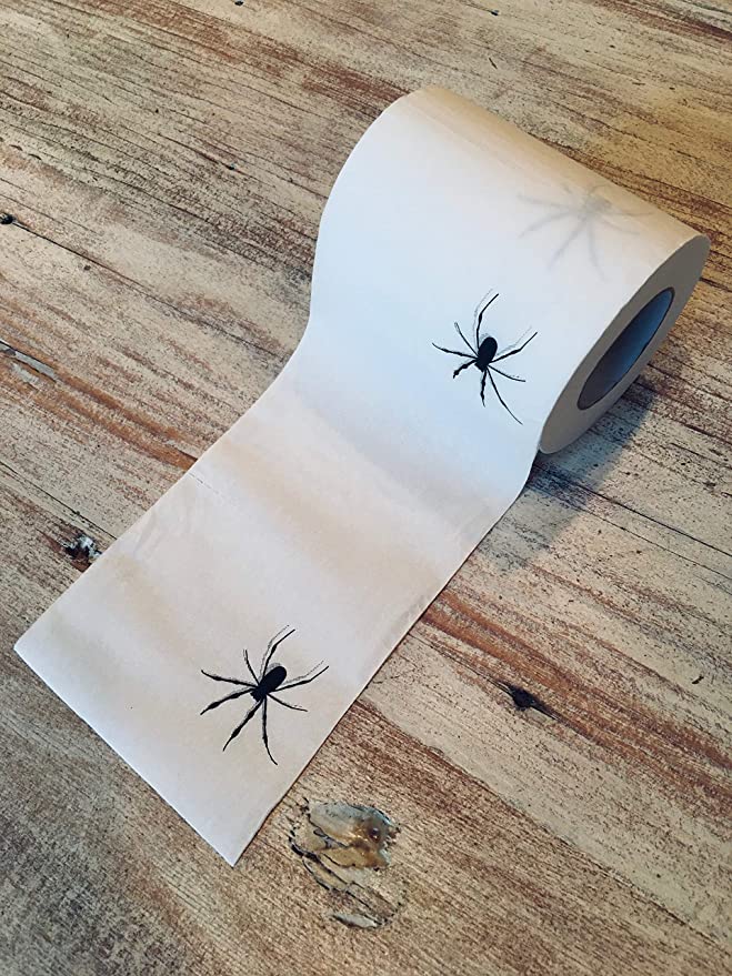 spider toilet paper