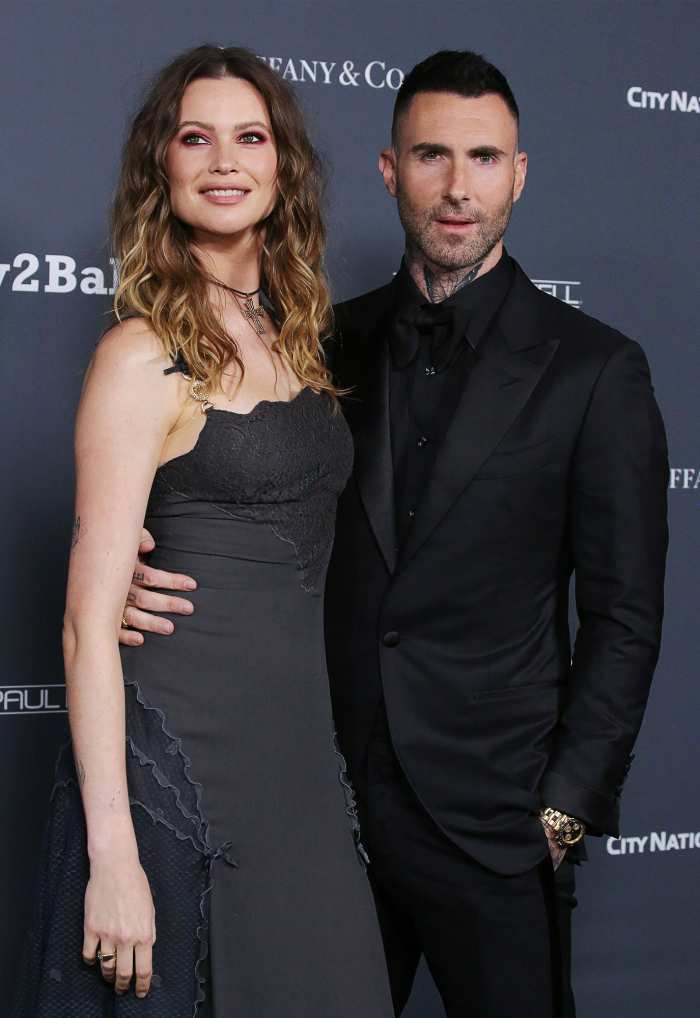 Adam Levine 'Isn't Letting' Cheating Scandal 'Get to Him' And Is 'Privately' Repairing Things With Behati Prinsloo 1 posing at the Baby2Baby 10-Year Gala, Los Angeles, California, USA - 13 Nov 2021