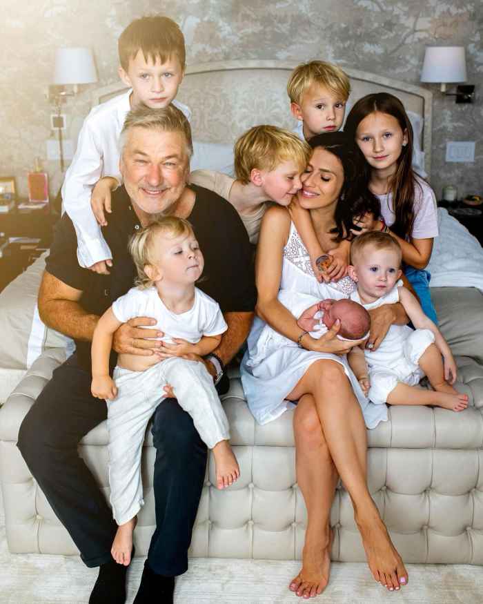 Alec and Hilaria Baldwin Share 1st Family Pic Instagram