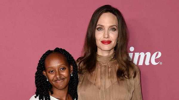 Angelina Jolie Visits Daughter Zahara Homecoming