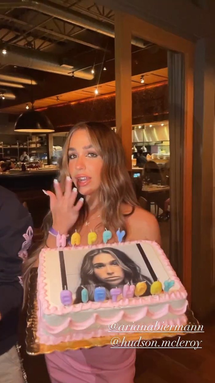 Ariana Biermann Poses With DUI Mugshot Cake While Celebrating 21st Birthday 10
