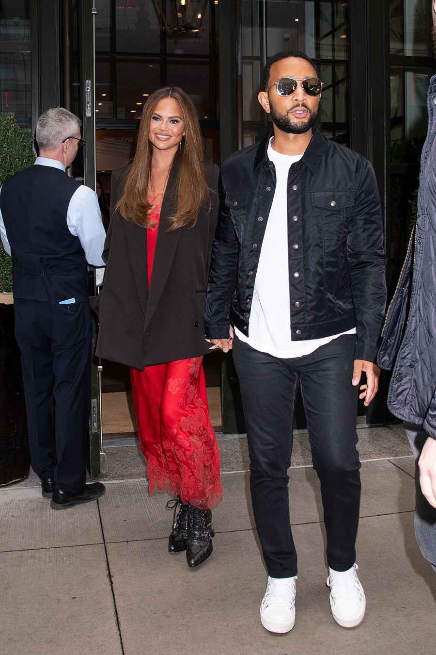 Chrissy Teigen and John Legend’s Funniest Trolling Moments 05 out and about, New York, USA - 26 Apr 2022