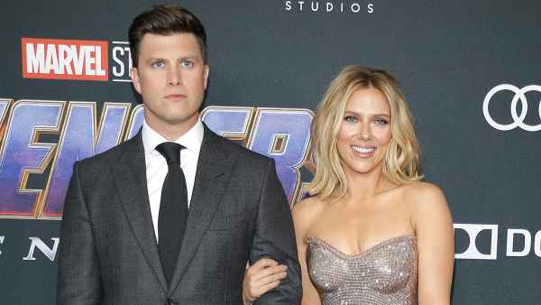 Colin Jost Is an ‘Extremely Hands-On Dad’- Scarlett Johansson Is ‘Happy’ With Their ‘Laid-Back’ Relationship 011 Arrivals At The World Premiere Of Avengers Endgame