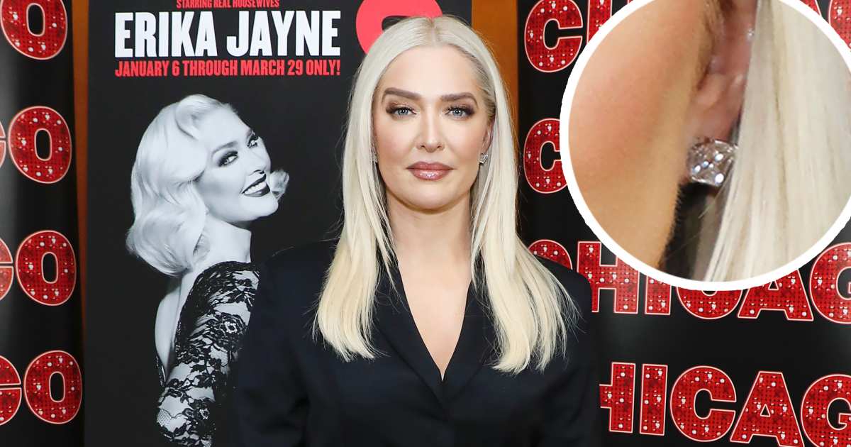 Erika Jayne from The Real Housewives Plays With Our Favorite Earrings