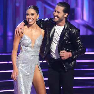 Feature Gabby Windey and Val Chmerkovskiy DWTS Dancing with the Stars Episode 6 Stars Stories Week Prom Night