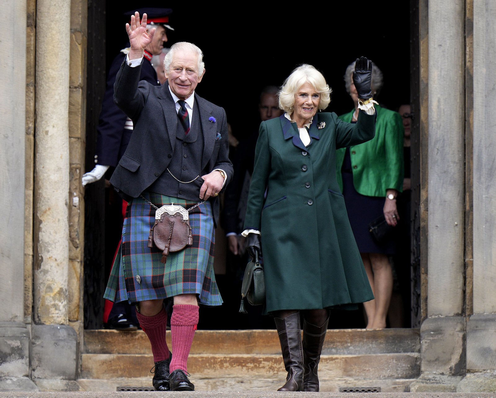 Feature King Charles III and Queen Consort Camilla Visit Scotland for Their 1st Joint Engagement