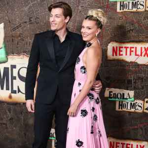 Feature Millie Bobby Brown and Jake Bongiovi Enola Holmes 2 Louis Vuitton