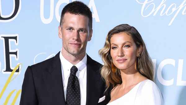 Gisele Bundchen Is 'Waiting' for Tom Brady to 'Make a Big Gesture of Support' After Hiring Divorce Lawyer posing at the2019 Hollywood For Science Gala