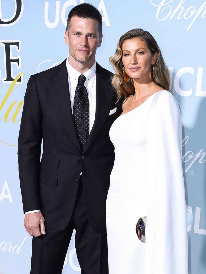 Gisele Bundchen Is 'Waiting' for Tom Brady to 'Make a Big Gesture of Support' After Hiring Divorce Lawyer posing at the2019 Hollywood For Science Gala