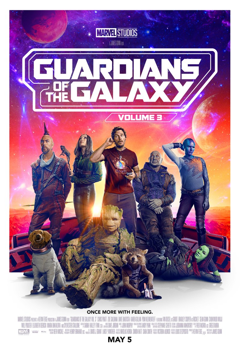 Guardians of the Galaxy Vol 3 poster