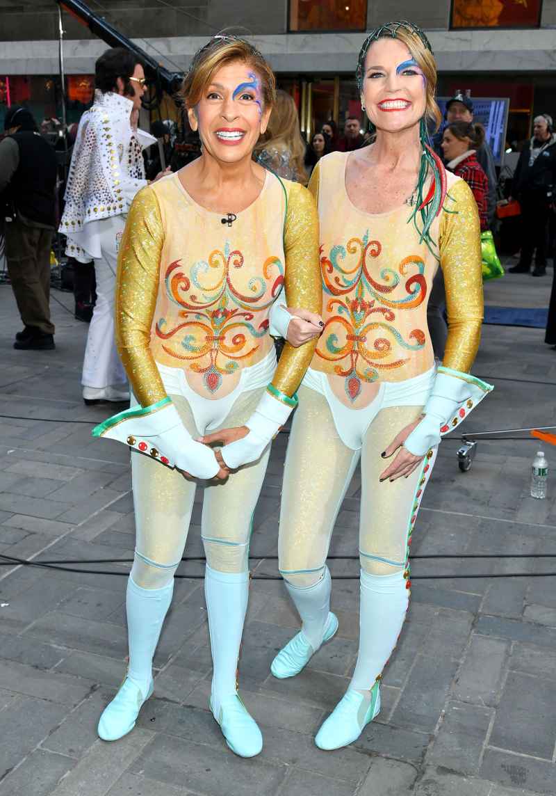 Hoda Kotb and Savannah Guthrie Today Show Hosts Go All Out With Las Vegas Themed 2022 Halloween Costumes