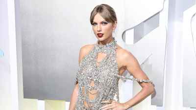Is 'Speak Now' Taylor Swift's Next Re-Release? Breaking Down All the 'Bejeweled' Clues 038 Taylor Swift wearing an Oscar de la Renta dress, Christian Louboutin shoes, and Lorraine Schwartz jewelry arrives at the 2022 MTV Video Music Awards