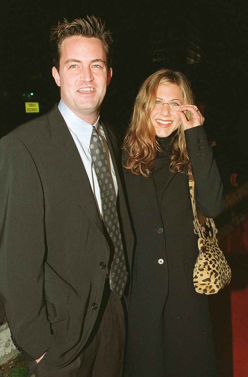 Jennifer Aniston ‘Always Took Time to Listen’ to Matthew Perry Amid Addiction Struggles 039 'Kissing A Fool' film premiere - 18 Feb 1998
