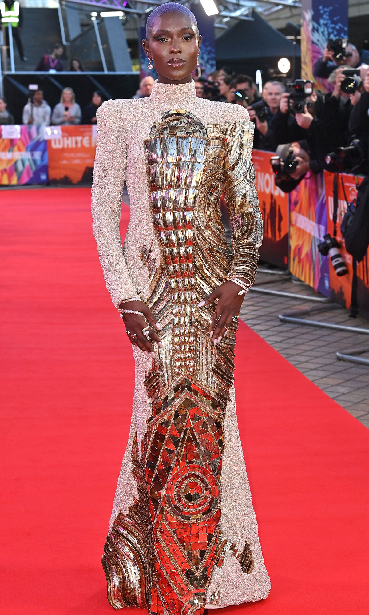 Jodie Turner-Smith Wore No Pants — Just a Thong — on the Red Carpet