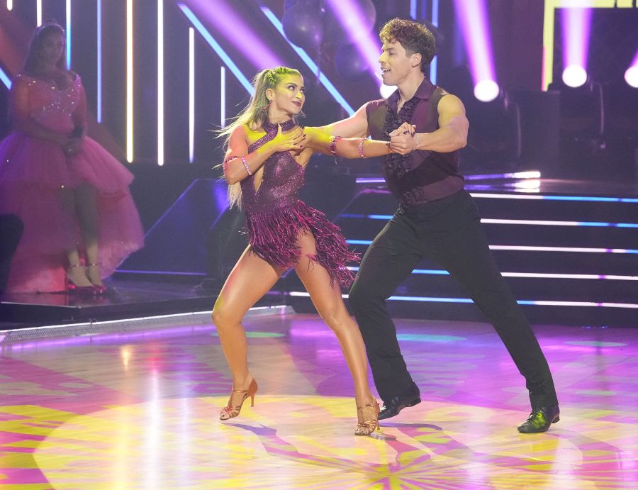 Joseph Baena and Daniella Karagach DWTS Dancing with the Stars Episode 6 Stars Stories Week Prom Night