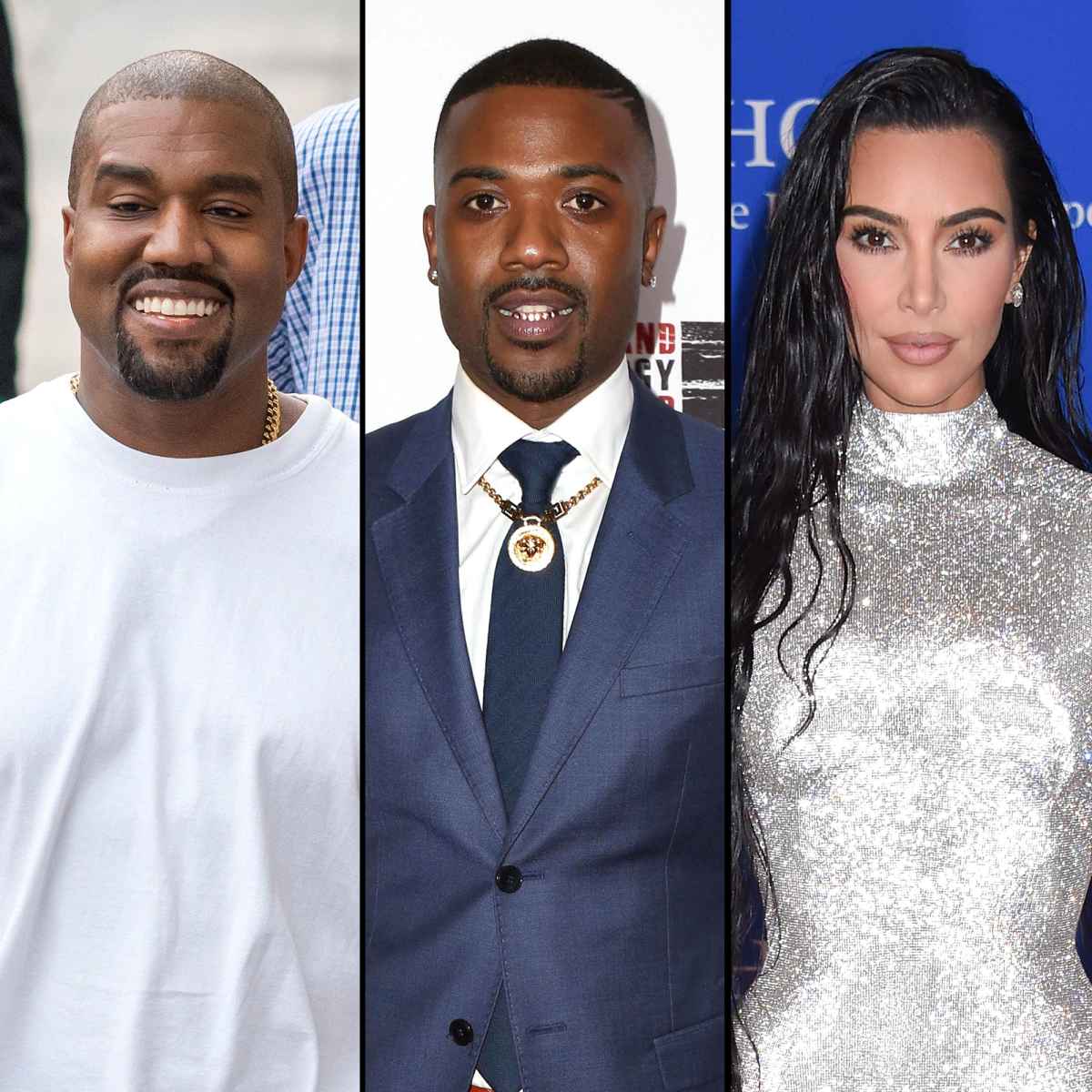 Kanye West and Ray J Reunite at a Red Carpet Following Kim Kardashian Sex Tape Drama