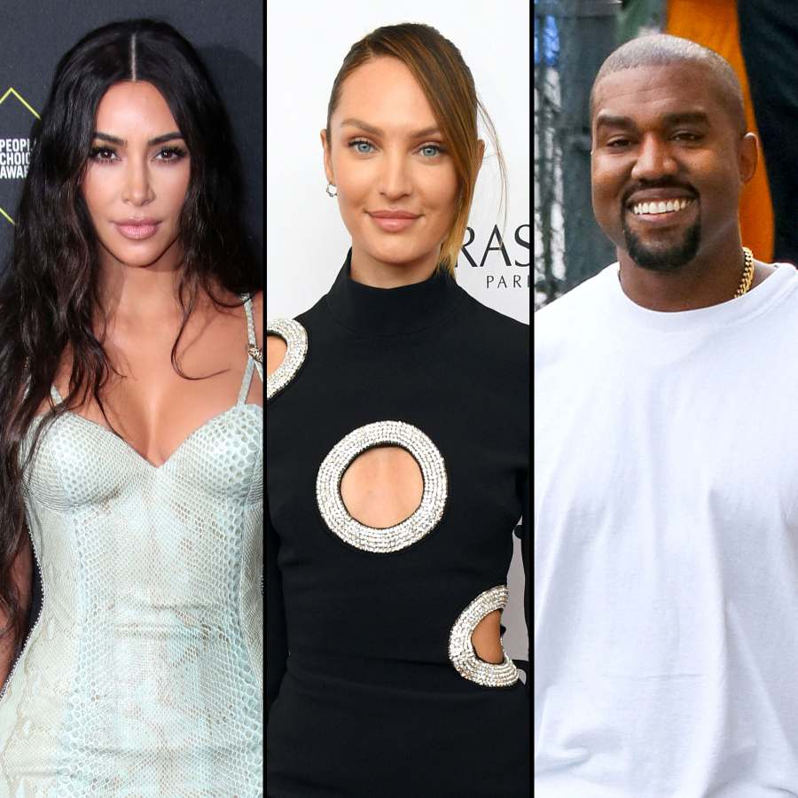 Kim Kardashian Gushes Over Candice Swanepoel at Skims Campaign Ahead of Kanye West Romance Rumors