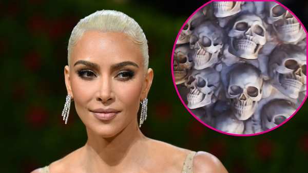 Kim Kardashian Shares Her Spooky Skeleton Halloween Decorations