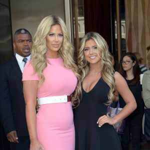 Kim Zolciak and Brielle Biermann New York