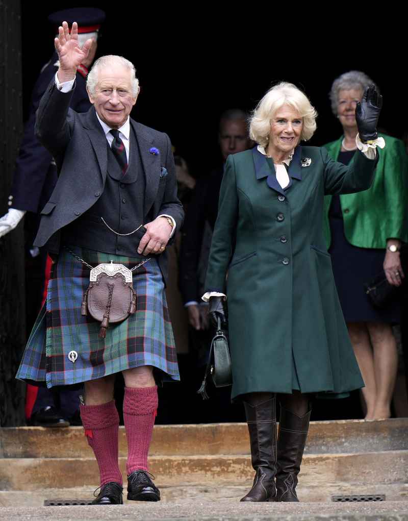 King Charles III and Queen Consort Camilla Visit Scotland for Their 1st Joint Engagement 2