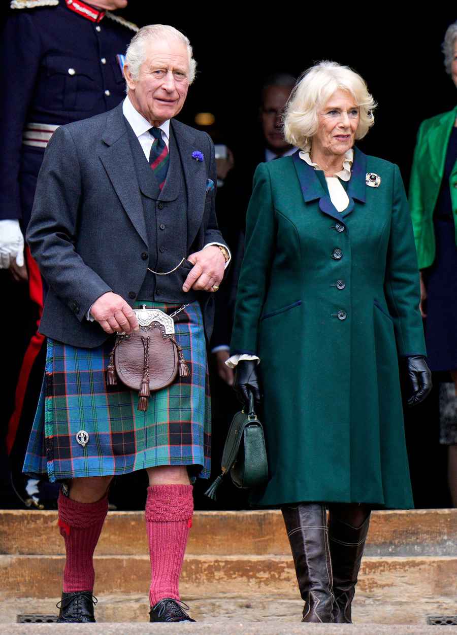 King Charles III and Queen Consort Camilla Visit Scotland for Their 1st Joint Engagement