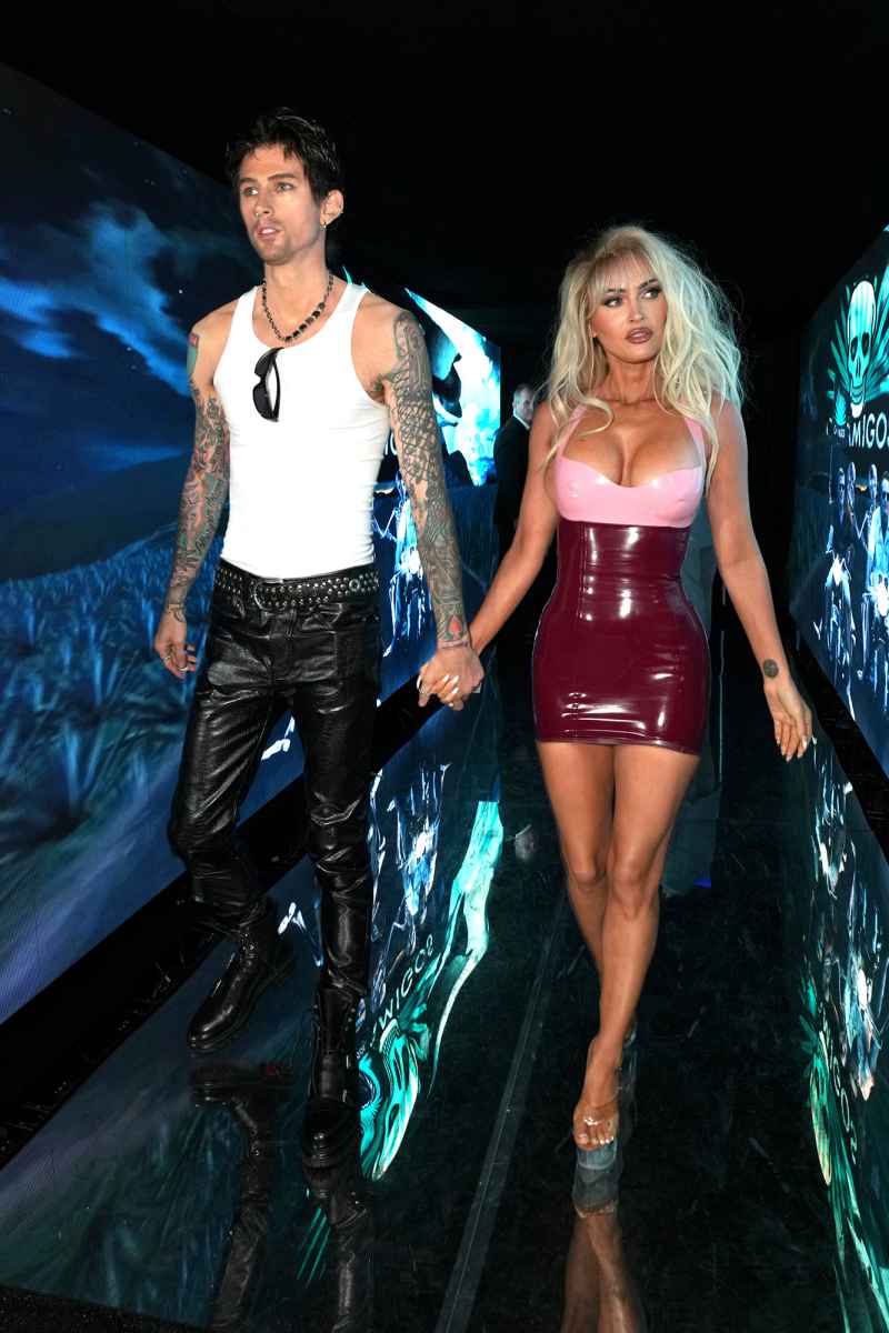 MGK and Megan Fox Halloween 2022 Costumes Tommy Lee and Pamela Anderson for Casamigos Party