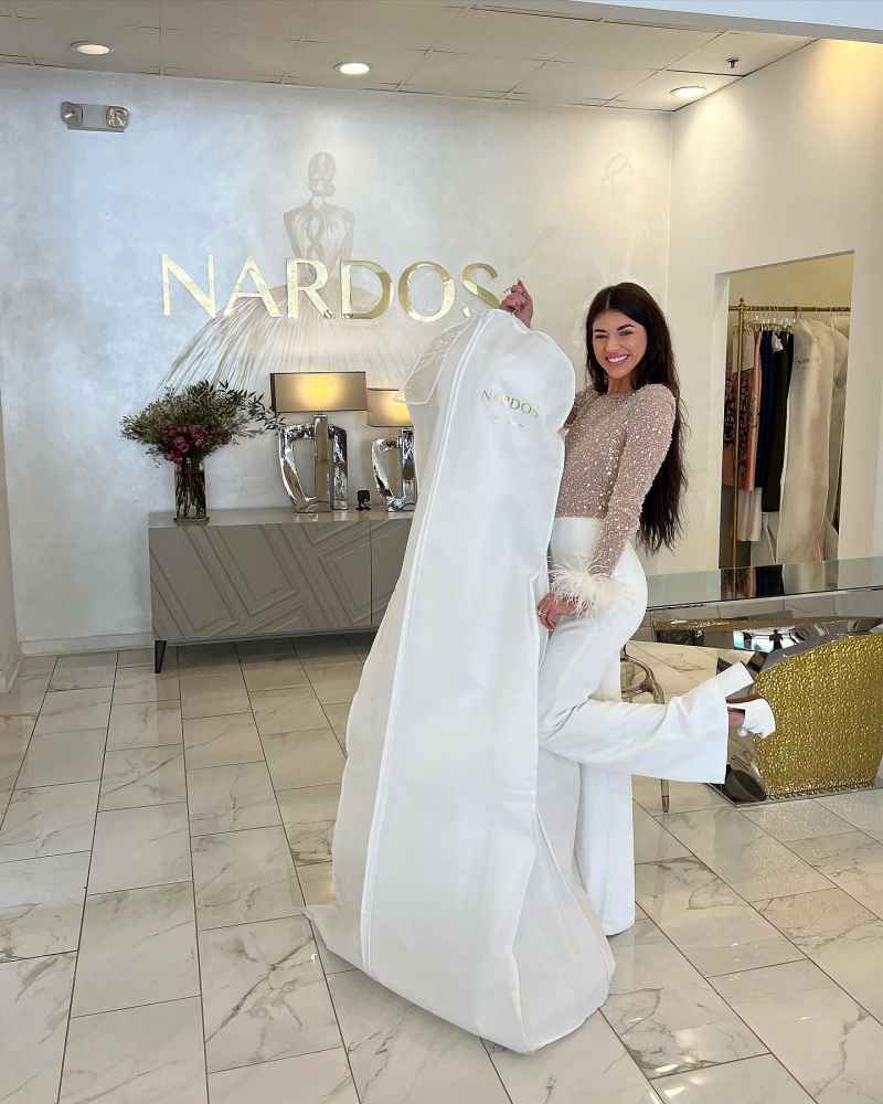 Madison Prewett Picks Up Wedding Dress Before Grant Nuptials