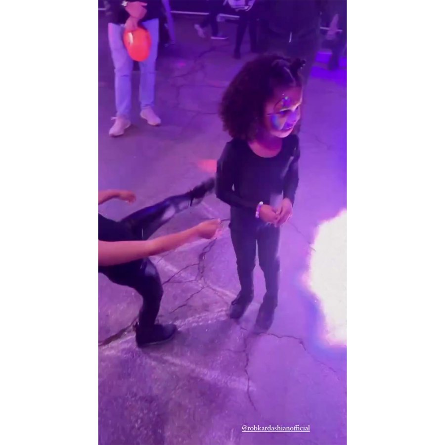 Meow! Khloe Kardashian and True Thompson Rock Matching Black Cat Costumes