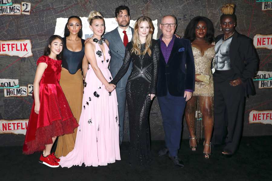 Millie Bobby Brown and Jake Bongiovi Enola Holmes 2 Louis Vuitton