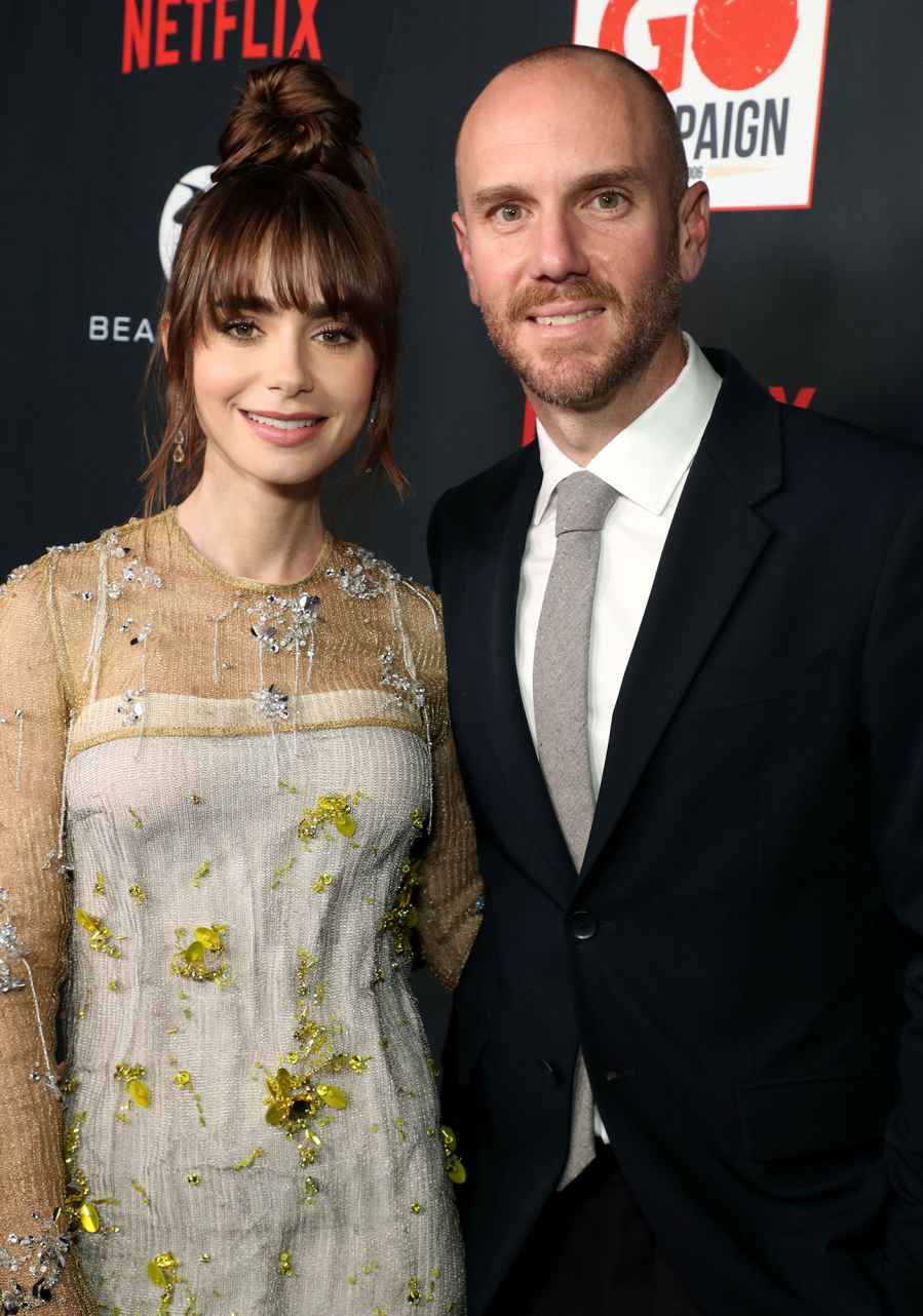 October 2022 Lily Collins and Charlie McDowell Whirlwind Romance