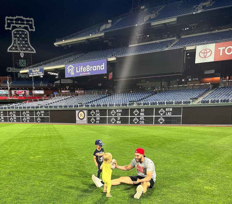 Phillies Star Bryce Harper and Kayla Harper's Sweetest Photos With 2 Kids: See Family Album 030