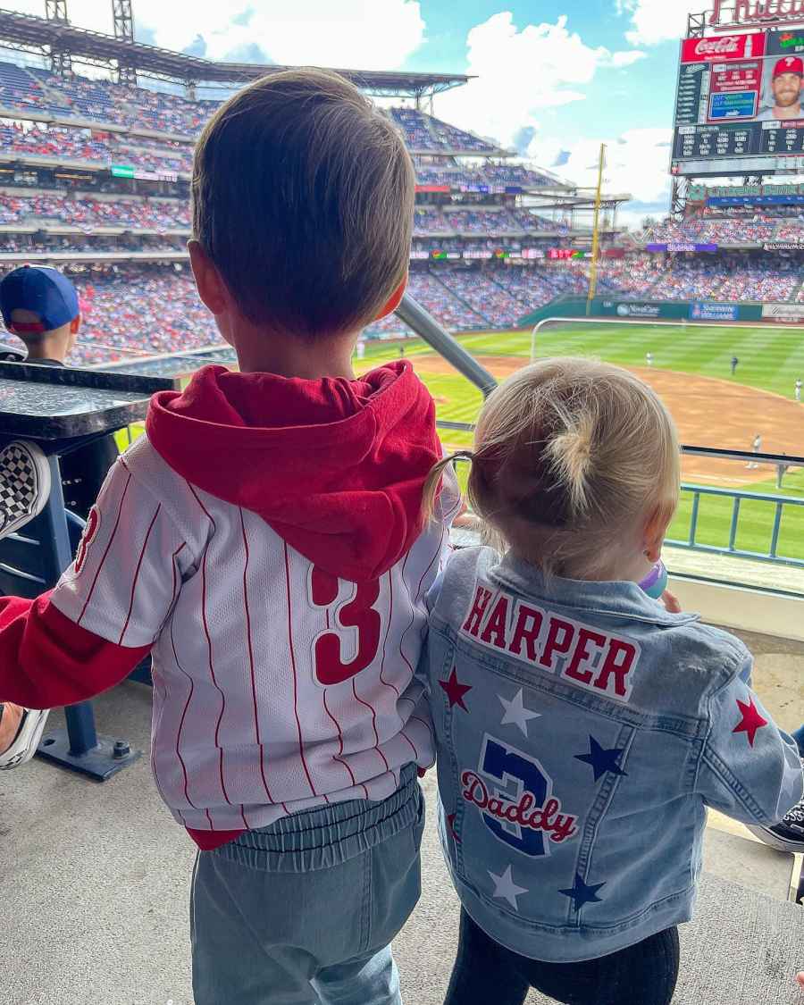 Phillies Star Bryce Harper and Kayla Harper's Sweetest Photos With 2 Kids: See Family Album 031