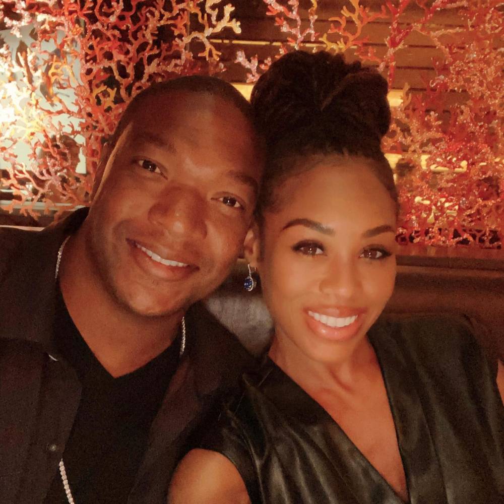 Real Housewives of Potomac Monique Samuels and Chris Samuels Seemingly Laugh Off Split Report