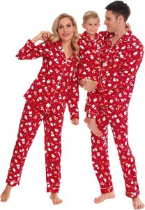 SWOMOG Matching Family Christmas Pajamas