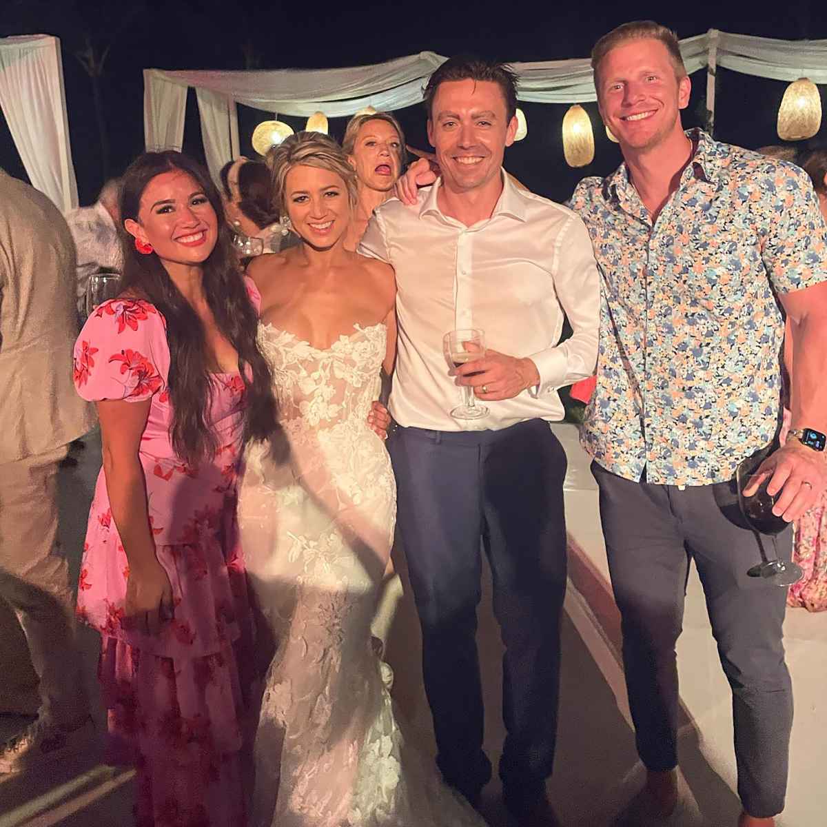 Sean and Catherine Lowe Attend Lesley Murphys Wedding to Alex Kavanagh