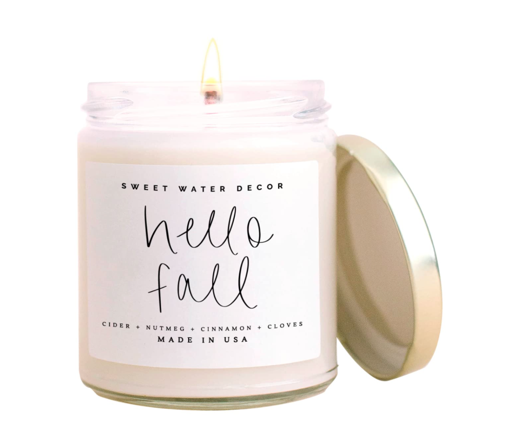 Sweet Water Decor Hello Fall Candle No. 17