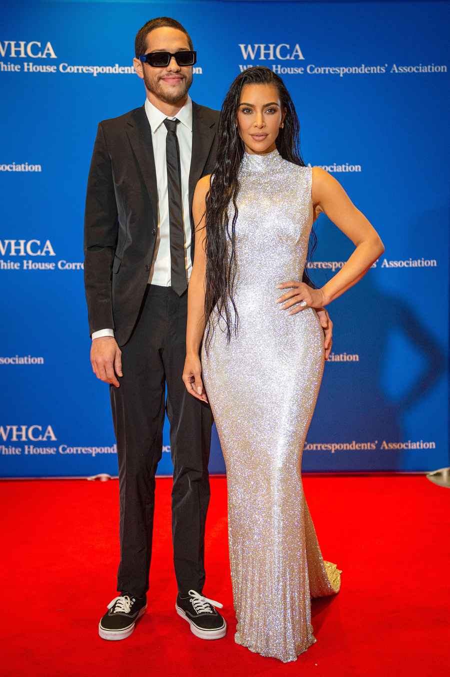 Their Red Carpet Appearance Kim Kardashian Joked About Pete Davidson Being Such a Diva Ahead of Split