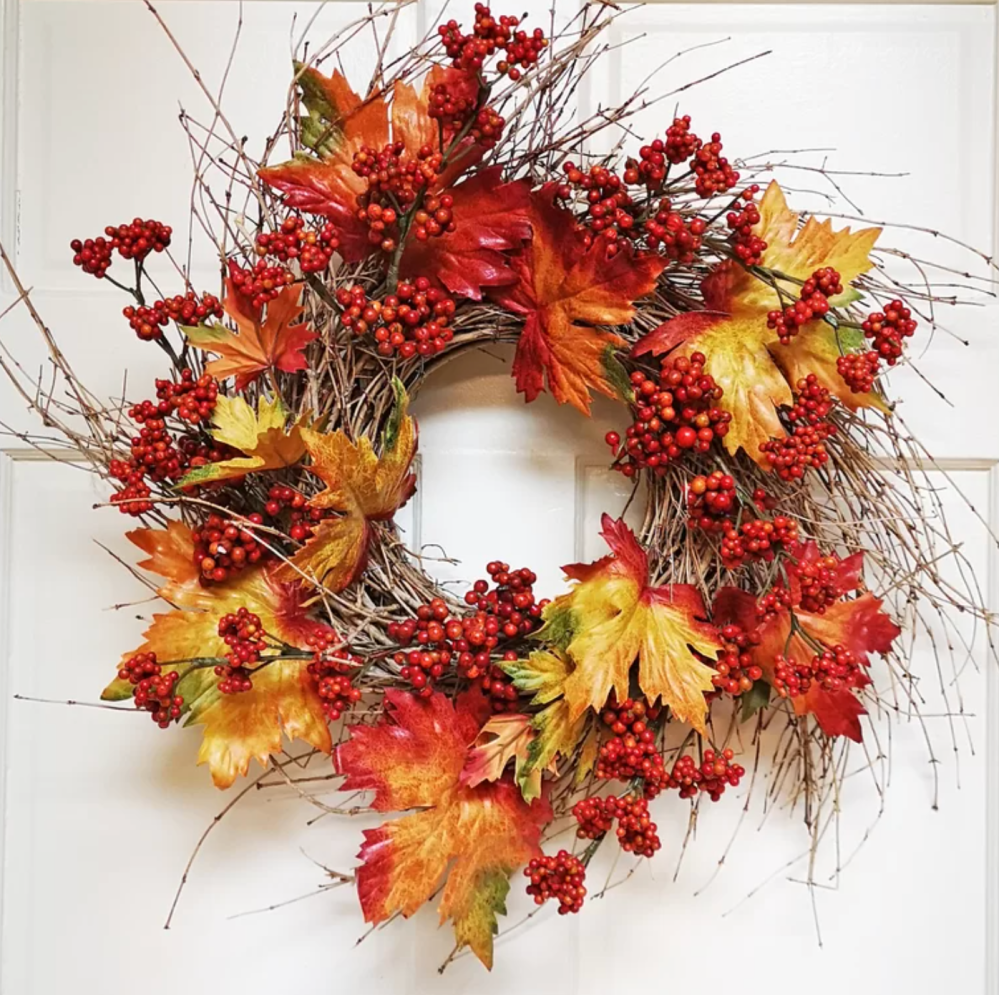 Three Posts™ Handcrafted Faux Wreath