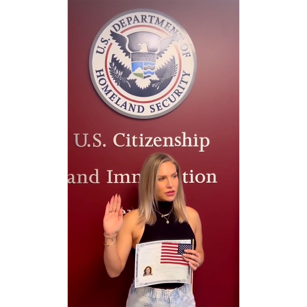 Why DWTS' Sharna Burgess Felt 'Emotional' During U.S. Citizenship Ceremony