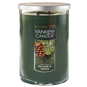 Yankee Candle Vela aromática de bálsamo y cedro