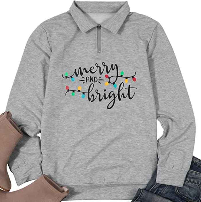 amazon-prime-day-holiday-clothing-merry-bright-quarter-zip